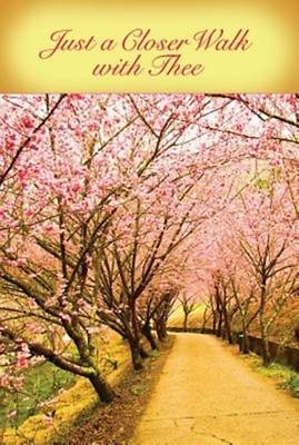 Picture of Just a Closer Walk with Thee Hymn & Song Bulletin (Pkg of 50)
