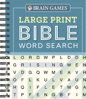 Picture of Brain Games Large Print Bible Word Search