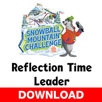 VBS 2026 Snowball Mountain Challenge Reflection Time Leader