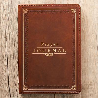 Picture of Prayer Journal Lux-Leather W/ Scripture/Prayers