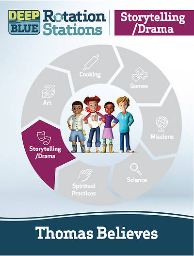 Picture of Deep Blue Rotation Stations: Thomas Believes - Storytelling/Drama Station Download