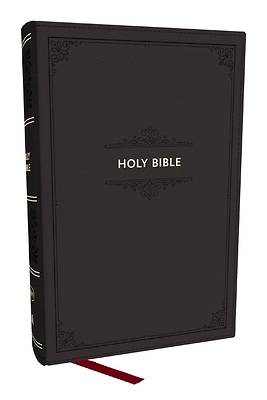Picture of KJV Personal Size Large Print End-Of-Verse Reference Bible, Black Leathersoft, Red Letter, Comfort Print