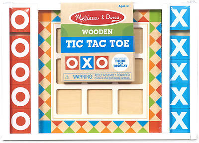 Picture of Wooden Tic-Tac-Toe Board Game