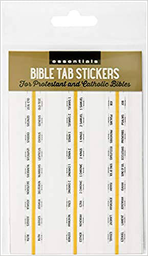 Picture of Essentials Bible Tab Stickers (Set of 99 Tabs)