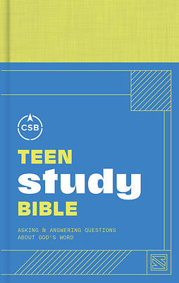 Picture of CSB Teen Study Bible, Optimal Type, Yellow Hardcover