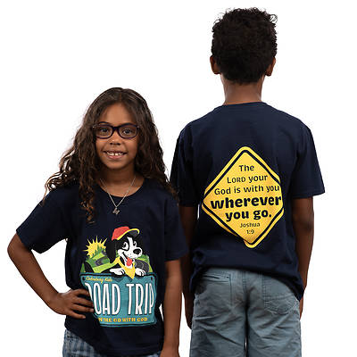Picture of VBS 2025 Road Trip Child T-Shirt Size Small