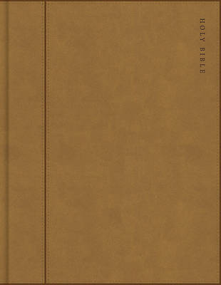 Picture of KJV Notetaking Bible, Camel Suedesoft Leathertouch