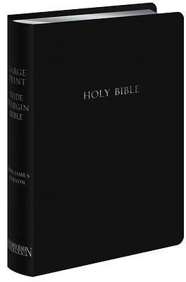 Picture of Large Print Wide Margin Bible-KJV