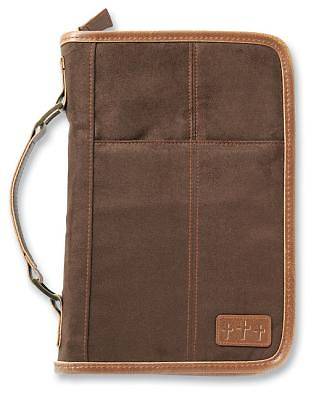 Picture of Aviator Suede Extra Large Brown Book & Bible Cover