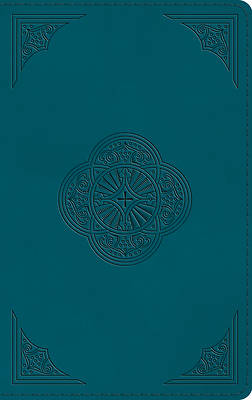 Picture of ESV Thinline Bible (Trutone, Deep Teal, Rotunda Design)