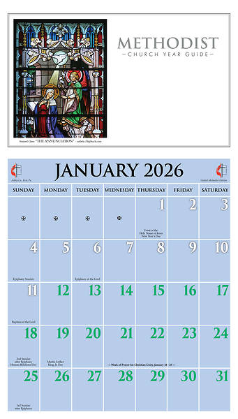 Picture of Ashby United Methodist Calendar 2026