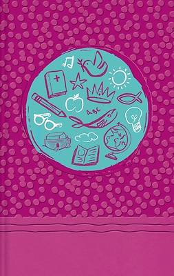 Picture of Nirv, Tiny Theologians Bible, Leathersoft Over Board, Pink, Comfort Print