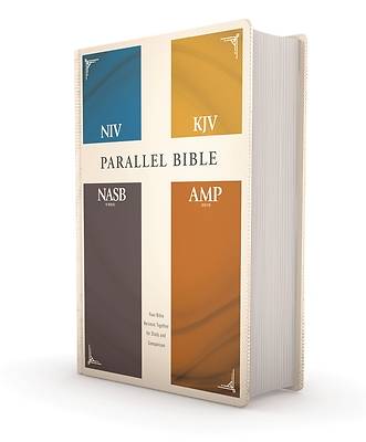 Picture of Niv, Kjv, Nasb, Amplified, Parallel Bible, Hardcover