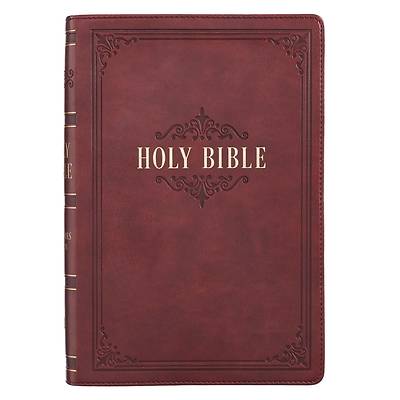 Picture of KJV Bible Giant Print Full Size Burgundy