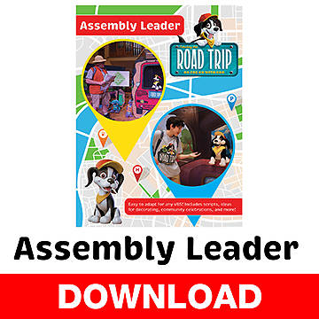 Picture of VBS 2025 Road Trip Assembly Leader Download