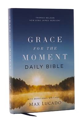 Picture of Nkjv, Grace for the Moment Daily Bible, Hardcover, Comfort Print