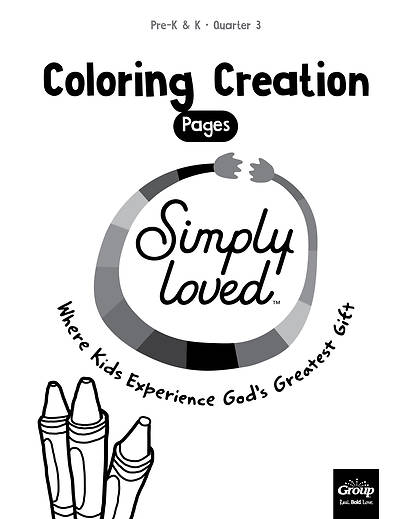Picture of Simply Loved Q3 PreK-K Coloring Creations