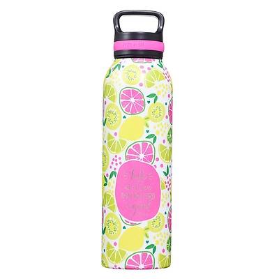 Picture of Stainless Steel Water Bottle Taste and See Psalm 34