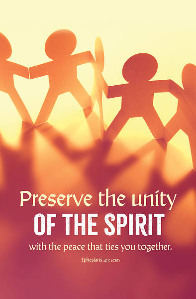 Preserve the Unity of the Spirit Regular Size Bulletin