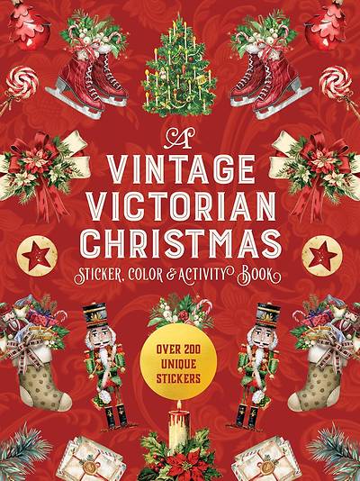 Picture of A Vintage Victorian Christmas Sticker, Color & Activity Book
