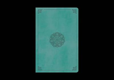 Picture of ESV Value Compact Bible, Red Letter (Trutone, Turquoise, Emblem Design)