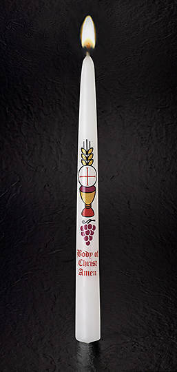 Picture of Body of Christ Communion Candle