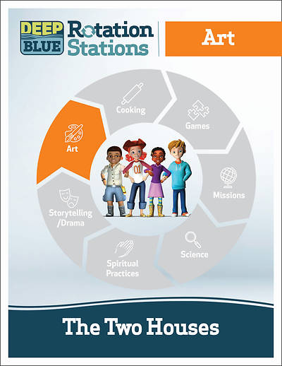 Picture of Deep Blue Rotation Station: The Two Houses - Art Station Download