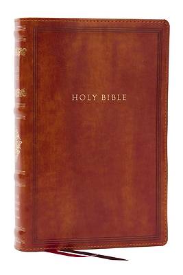 Picture of RSV Personal Size Bible with Cross References, Brown Leathersoft, (Sovereign Collection)