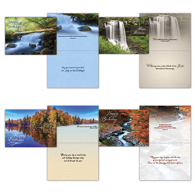 Picture of Waterways Birthday Boxed Cards - Box of 12