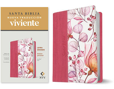 Picture of Santa Biblia Ntv, Edición Personal, Letra Grande (Letra Roja, Sentipiel, Rosa)