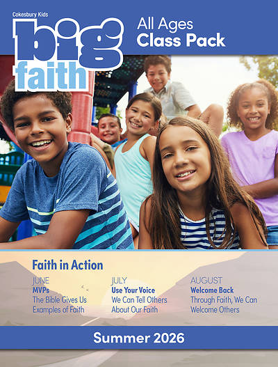 Picture of Cokesbury Kids Big Faith Summer 2026 All Ages Class Pack