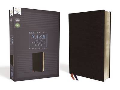 Picture of Nasb, Thinline Bible, Bonded Leather, Black, Red Letter Edition, 1995 Text, Comfort Print