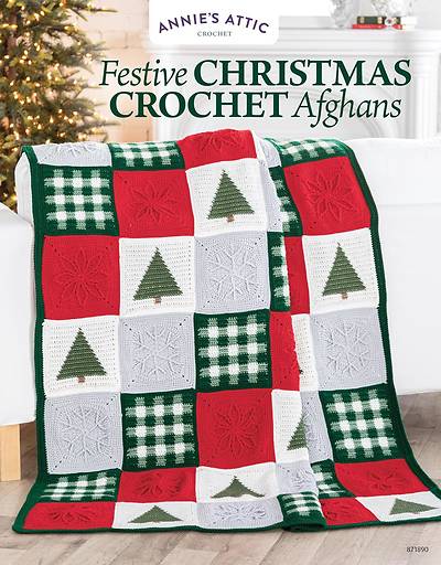 Picture of Festive Christmas Crochet Afghans