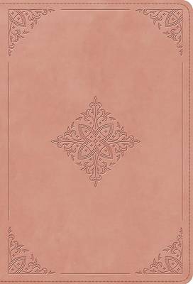 Picture of ESV Giant Print Value Thinline Bible (Trutone, Blush Rose, Fleur-De-Lis Design)