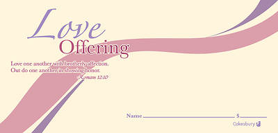 Picture of Love Offering Envelope (Package of 100)