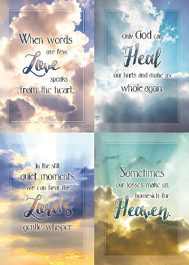 Picture of Heavenly Hope Sympathy Boxed Cards