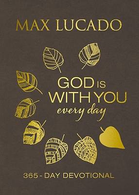 Picture of God Is with You Every Day (Large Text Leathersoft)