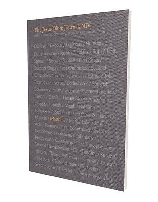 Picture of The Jesus Bible Journal, Matthew, Niv, Paperback, Comfort Print