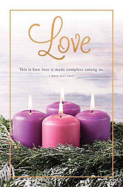 Picture of Advent Love Bulletin Regular