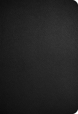 Picture of CSB Large Print Compact Reference Bible, Optimal Type, Digital Study Edition, Black Genuine Leather