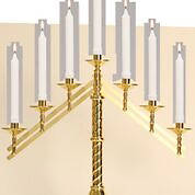Picture of Koleys K1132 Altar Candelabra 7 Light