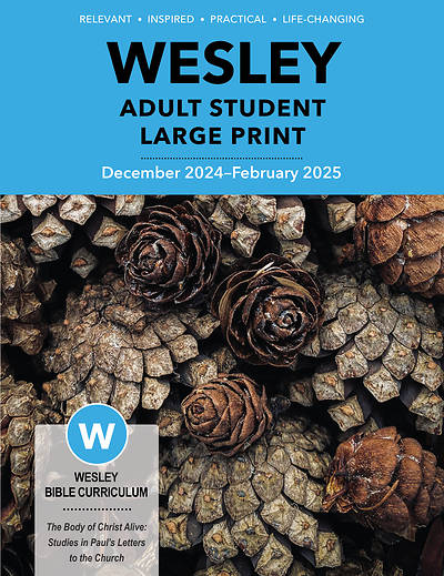 Picture of Wesley Adult Student Large Print Winter 2024-25