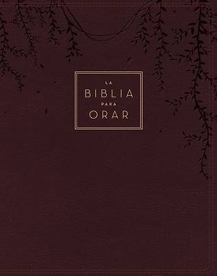 Rvr60, La Biblia Para Orar, Leathersoft, Rojo Vino, Palabras de Jesús En Rojo, Comfort Print