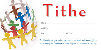 Picture of My Tithe Offering Envelope 2 Corinthians 9:7 NKJV