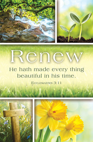 Picture of Every Thing Beautiful General Regular Size Bulletin