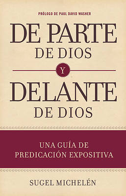 Picture of Departe de Dios y Delante de Dios