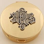 Picture of Koleys K121 45 Host Cap Pyx Brass