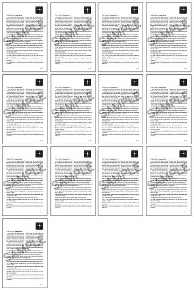 Picture of Word Alive! Insert Service July - August - September Kit (Packages of 25)