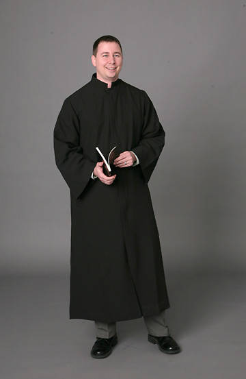 Picture of Choir Alb Black - Large Long