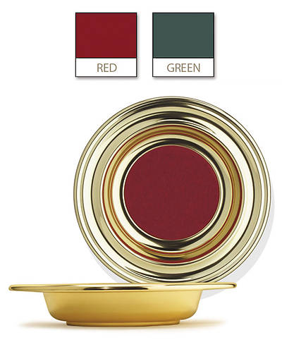Picture of Artistic Offering Plate with Plain Pad - Small